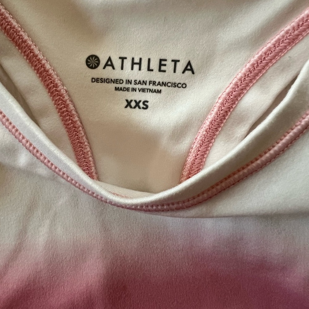 Athleta Women's Sunset Razor Neck Athletic Tank Top - Picture 3 of 3